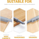 Amortiguador De Puertas Con Imán. Color Gris. Tope De Cierre Suave Y Silencioso. Ideal Para Gabinetes. Rebounder.