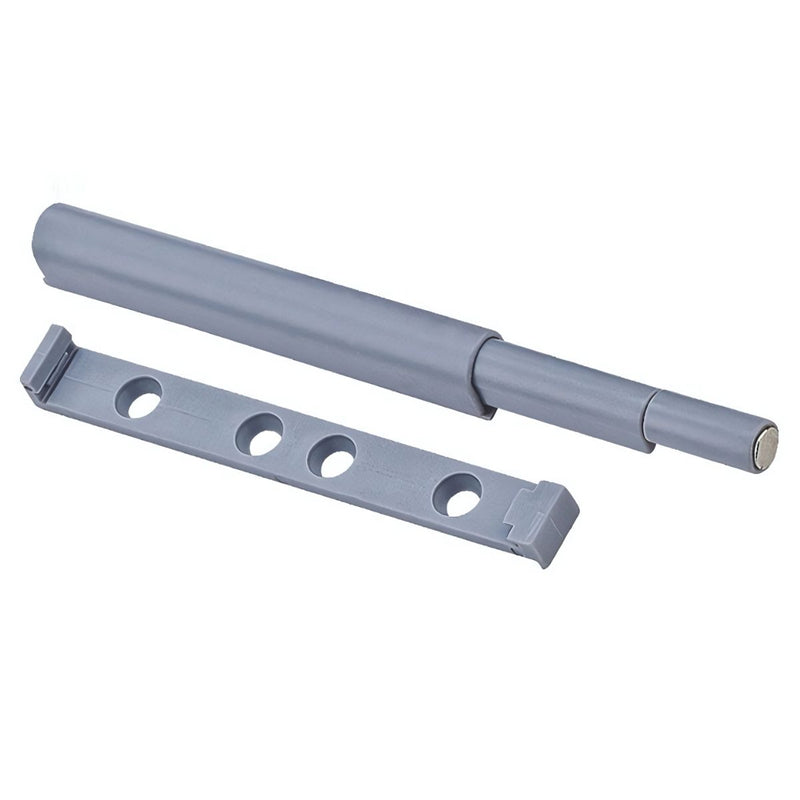 Amortiguador De Puertas Con Imán. Color Gris. Tope De Cierre Suave Y Silencioso. Ideal Para Gabinetes. Rebounder.