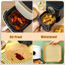Papel bandeja Antiadherente Para Freidora De Aire. (50 Piezas). Papel Protector Desechable Para Air Fryer. 20Cm De Diámetro. Cuadrado.