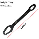 Llave Universal de Doble Boca para Tuercas 5/16" a 7/8". Largo 220mm. Herramienta