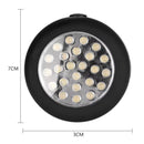 Luz de Trabajo Portátil con 24 LEDs a baterías. Linterna Manos Libres con Imán y gancho. (No incluye baterías). Lampara.