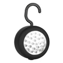 Luz de Trabajo Portátil con 24 LEDs a baterías. Linterna Manos Libres con Imán y gancho. (No incluye baterías). Lampara.