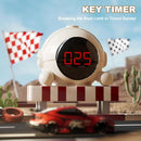 Juguete para niños. Mini Consola de Carreras Portátil con Volante y Carga USB.