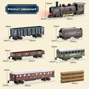 Juguete de Tren Eléctrico a Escala. Set Completo de Locomotora. Incluye Accesorios.