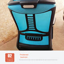 Silla de Oficina Ergonómica. Silla Gamer Giratoria. Color turquesa. Silla Ejecutiva De Escritorio Con Soporte Lumbar.