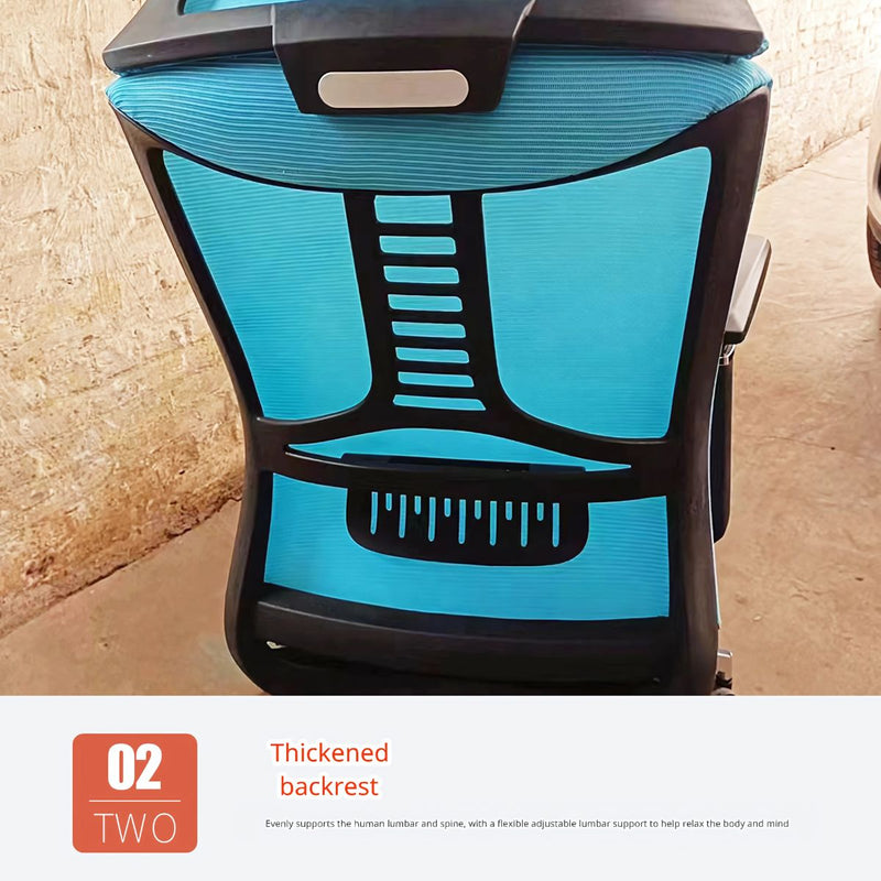 Silla de Oficina Ergonómica. Silla Gamer Giratoria. Color turquesa. Silla Ejecutiva De Escritorio Con Soporte Lumbar.