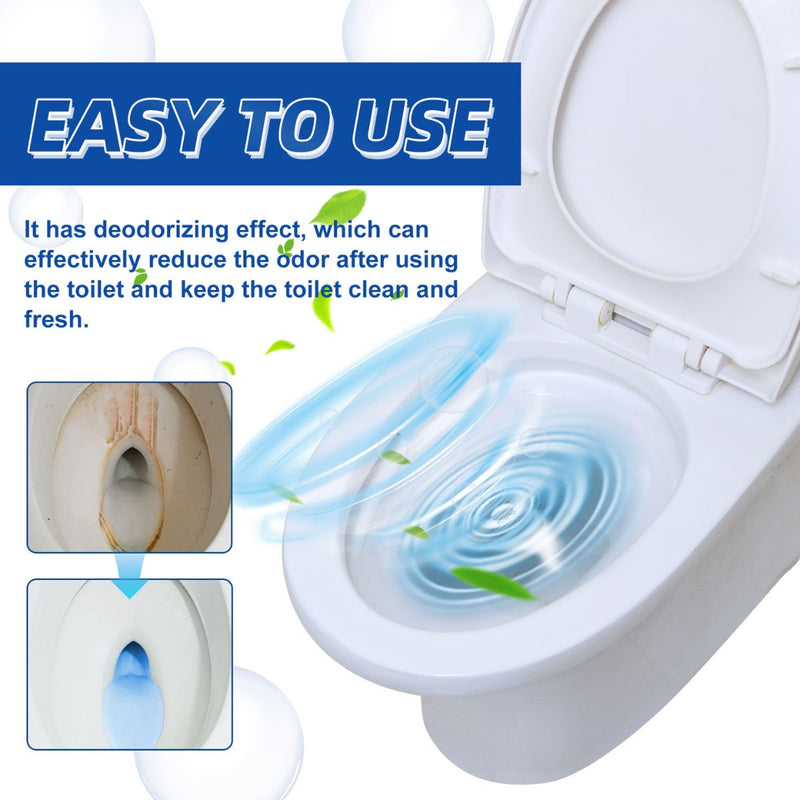 Pastillas Efervescentes para Inodoro. Limpieza y desinfección de sanitario. Pack de 12 pastillas. Sanitizador,