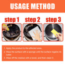 Pasta pulir para Metales 10g. Crema Limpiadora. Elimina Óxido y Restaura el Brillo. Ideal para Cocina. Pulidora acero inoxidable o bronce