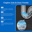 Destapacaños Potente para Cocina y Baño. Polvo Limpiador de Tuberías. (Pack de 6 unidades) Destapador de drenajes quimico