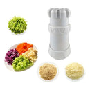 Triturador machacador de ajos . Moledor Cortador de verduras.