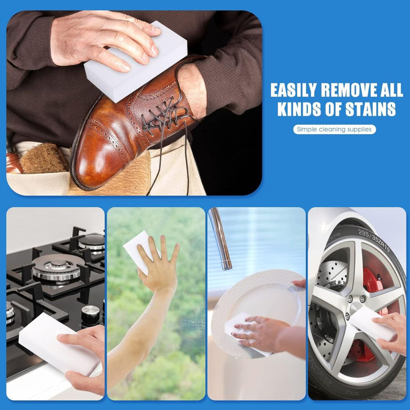 Esponja Mágica Borradora. 1 pza , 10x6x2 cm, Limpieza sin Químicos.