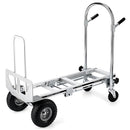 Carretilla de Carga Plegable 3 en 1 – Vertical, Plataforma y Carro Inclinado. Trolley con ruedas convertible. Carretón.