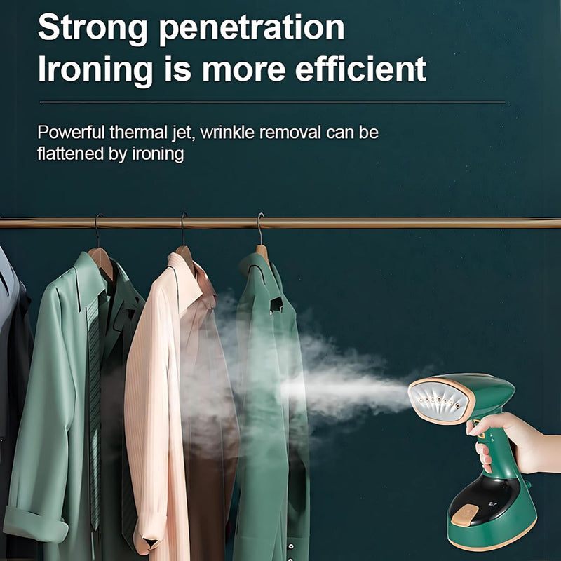 Plancha a Vapor Portátil. Vaporizador de ropa compacto. Ideal para viajes.