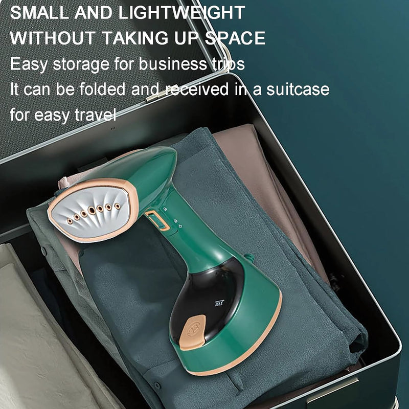 Plancha a Vapor Portátil. Vaporizador de ropa compacto. Ideal para viajes.