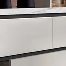 Perfil Superior Tipo Gola para Muebles Modulares cocina. (3 metros) Negro Mate para gabinetes sin tiradores. Ideal para cocina.