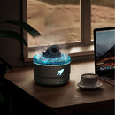 Difusor Aromas de Aceites Esenciales estilo cañon.  Humidificador Aromático con luz LED y temporizador.