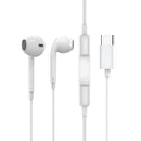 Auriculares Tipo-C con Micrófono y Control de volumen. Audífonos con sonido estéreo.