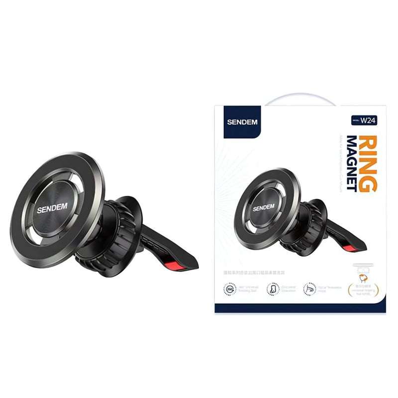 Soporte Magnético de Celular para auto. Rotación 360°. Soporte de teléfono móvil para carro.