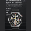 Smartwatch con Llamadas y Pantalla 3D curva HD 1.45”. Reloj Inteligente IP67. Con Monitor de Ritmo Cardíaco y Carga Magnética.