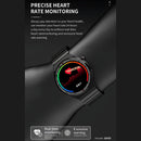 Smartwatch con Llamadas y Pantalla 3D curva HD 1.45”. Reloj Inteligente IP67. Con Monitor de Ritmo Cardíaco y Carga Magnética.