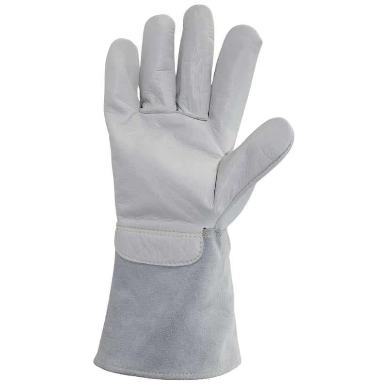Guantes de Soldadura TIG MIG de Cuero Resistente. Protección Térmica. (PAR) Guantes de protección. Para soldar