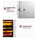 Deshidratador de Alimentos profesional de 12 bandejas. Máquina Deshidratadora de frutas y carnes. Acero inoxidable 110V.