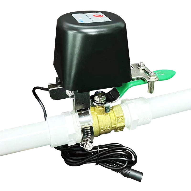 Válvula de Paso agua Inteligente ZigBee. Válvula Eléctrica para Control Automático de Agua. Para Hogar y Riego.