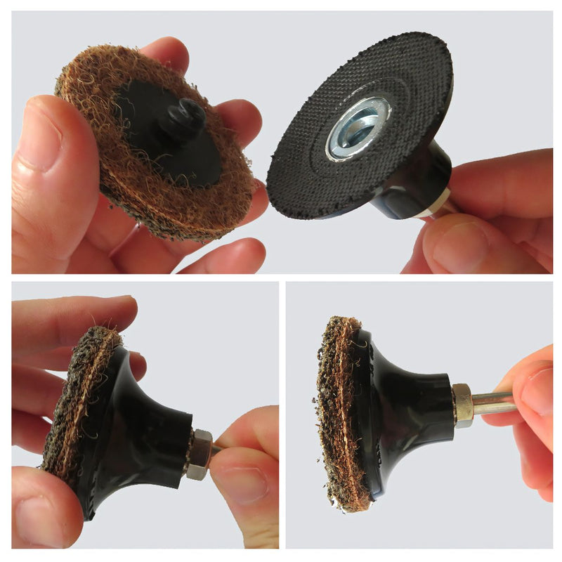 Disco de Lijado Roloc Tipo R Amarillo. Disco Acondicionador de Superficie 50mm.