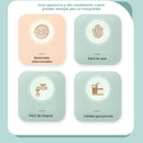 "Dispensador Automático de Palillos de Dientes. Contenedor de Monda Dientes con Forma de pájaro.  8.6 x 7.6 x 9cm.
"