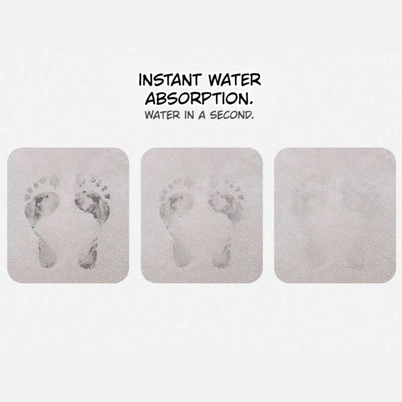 Alfombra de Baño Super Absorbente Antideslizante. Tapete de Cocina de secado Rápido. 40x60 cm.