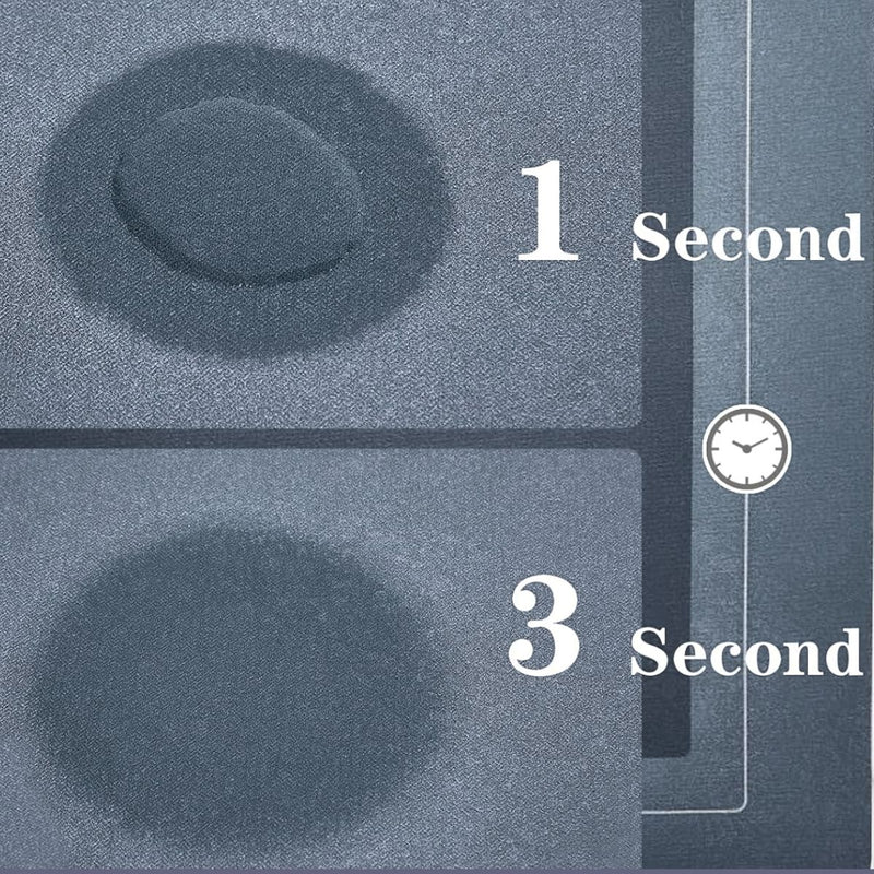 Alfombra de Baño Super Absorbente Antideslizante. Tapete de Cocina de secado Rápido. 40x60 cm.