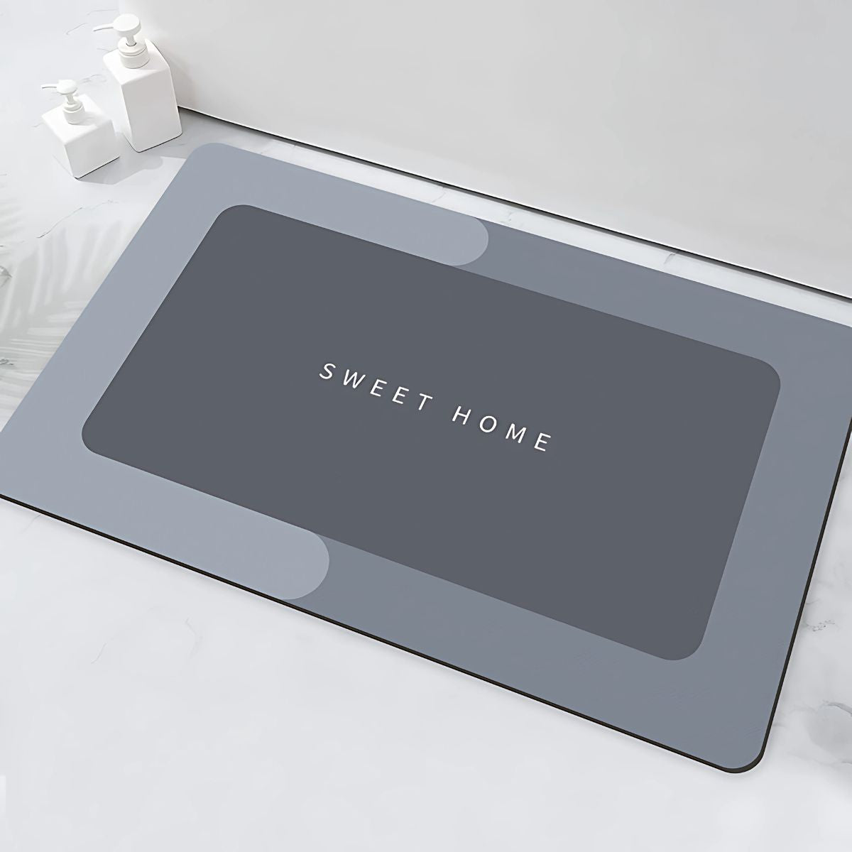 Alfombra de Baño Super Absorbente Antideslizante. Tapete de Cocina de secado Rápido. 40x60 cm.