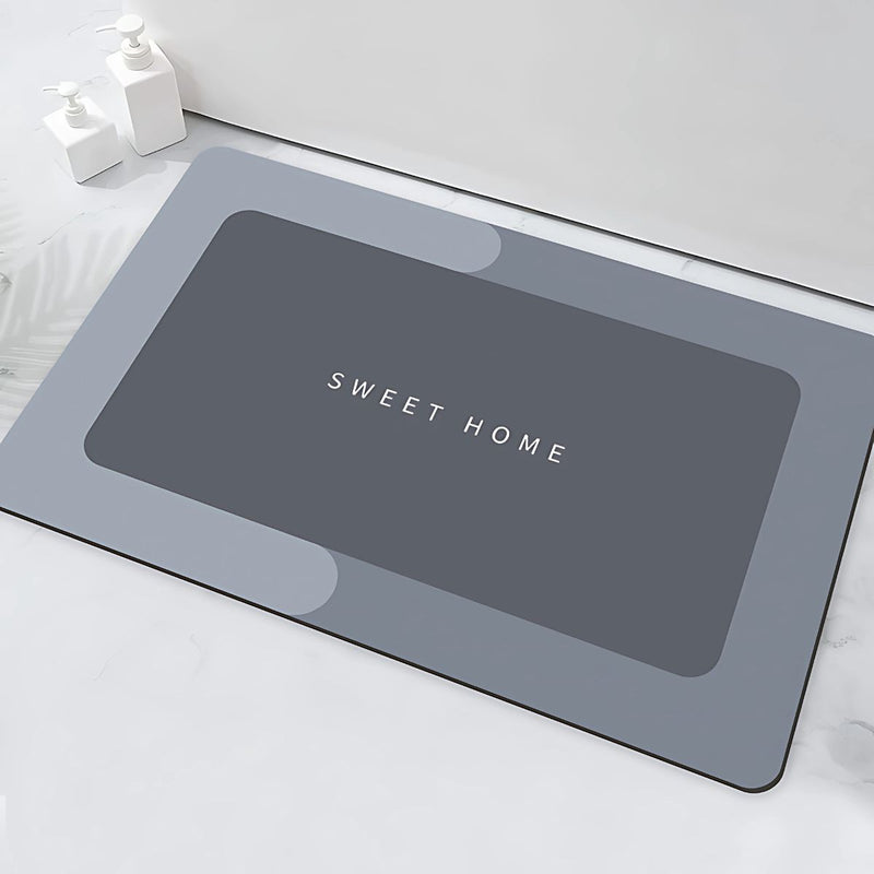 Alfombra de Baño Super Absorbente Antideslizante. Tapete de Cocina de secado Rápido. 40x60 cm.