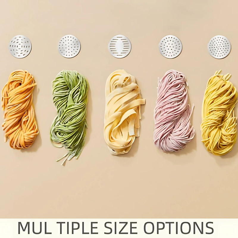 Máquina para Hacer Pasta Inalámbrica. Noodle Maker portátil y recargable. Incluye accesorios.