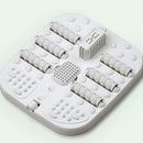 Tina Spa para Pies Plegable con Mini Rodillos y Luz UV. Tina de Masajes para Pies con Calor y Vibración. Pedicure. 800W.