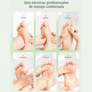 Tina Spa para Pies Plegable con Mini Rodillos y Luz UV. Tina de Masajes para Pies con Calor y Vibración. Pedicure. 800W.