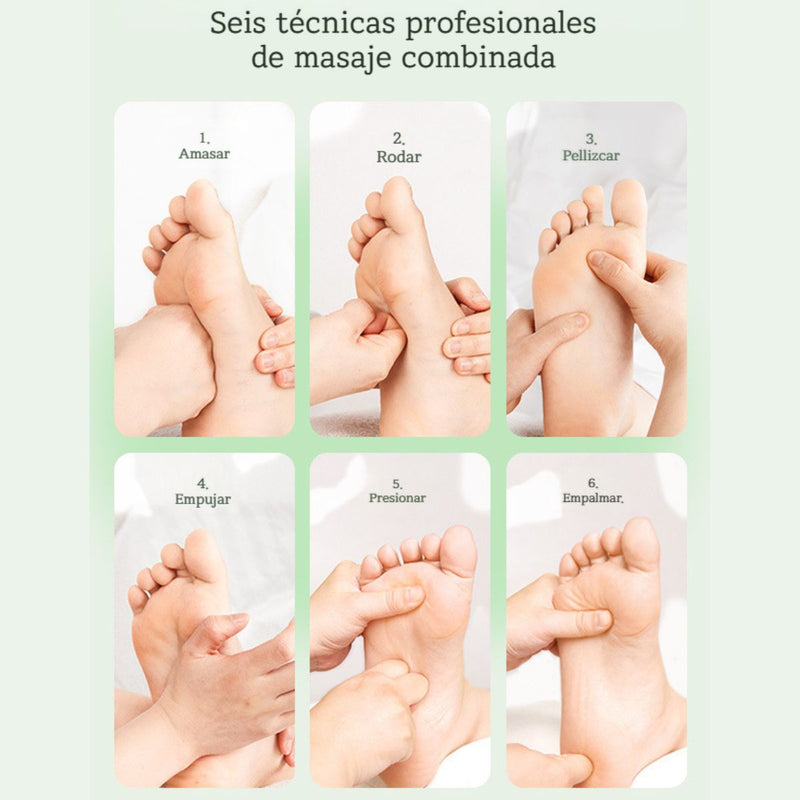 Tina Spa para Pies Plegable con Mini Rodillos y Luz UV. Tina de Masajes para Pies con Calor y Vibración. Pedicure. 800W.