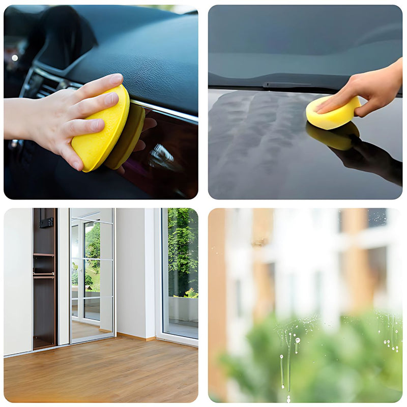 Esponja Pulidora de Espuma. (6 pzas) Almohadillas para Pulido. 10.5 x 1.8 cm.