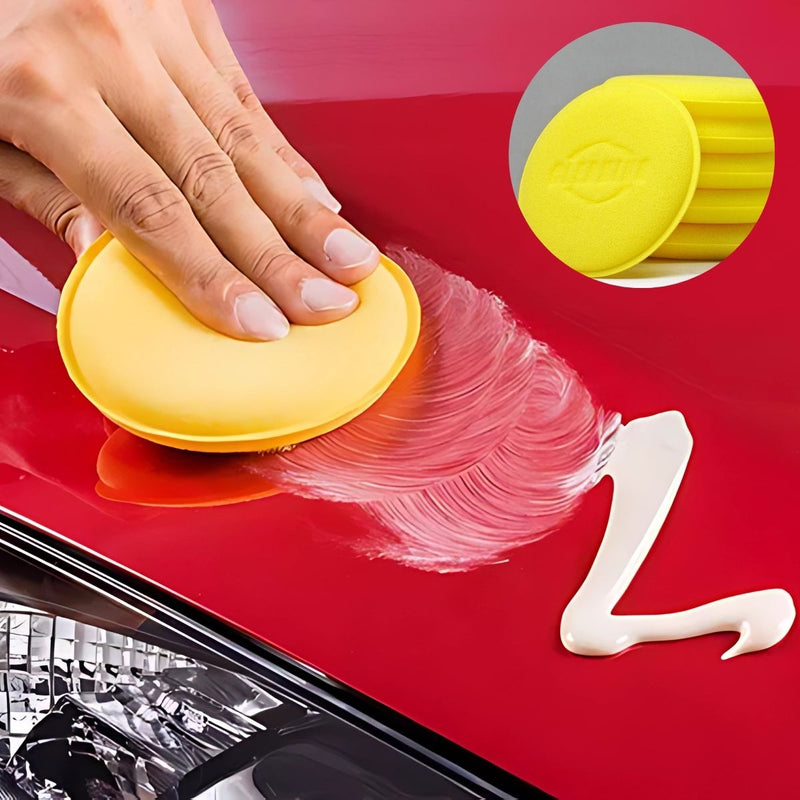 Esponja Pulidora de Espuma. (6 pzas) Almohadillas para Pulido. 10.5 x 1.8 cm.