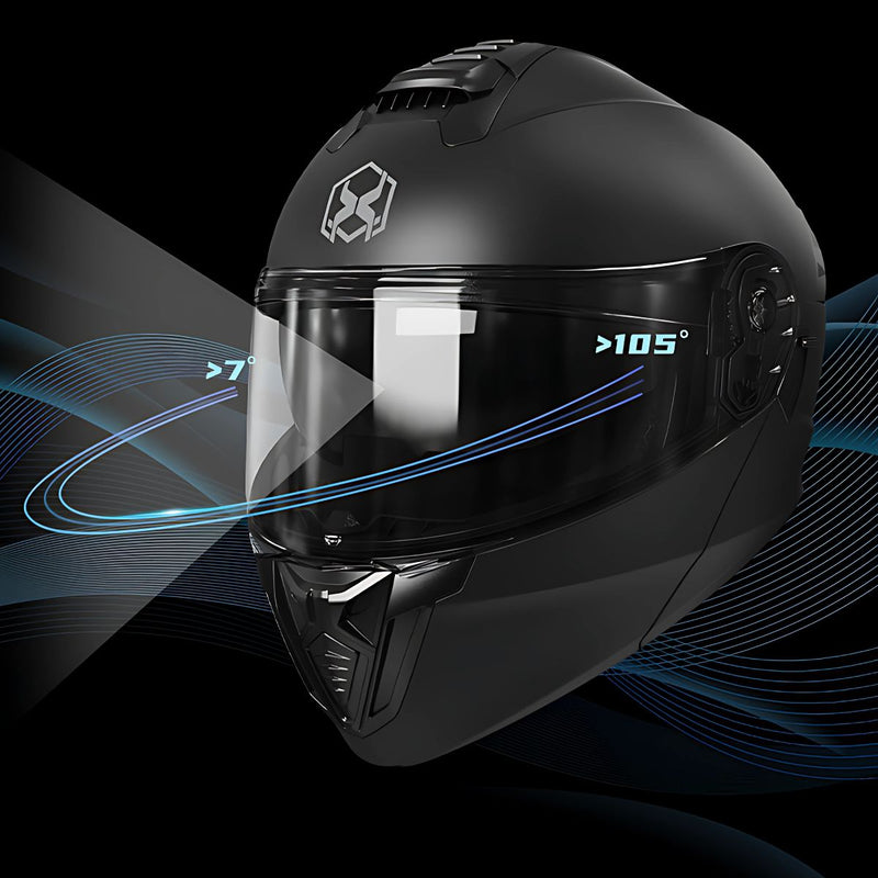 Casco de Moto Doble Visor 59-62 cm. Casco para motocicletas.