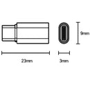 Adaptador Lightning Apple a USB-C. Transferencia de datos USB 2.0. Compatible con apple.