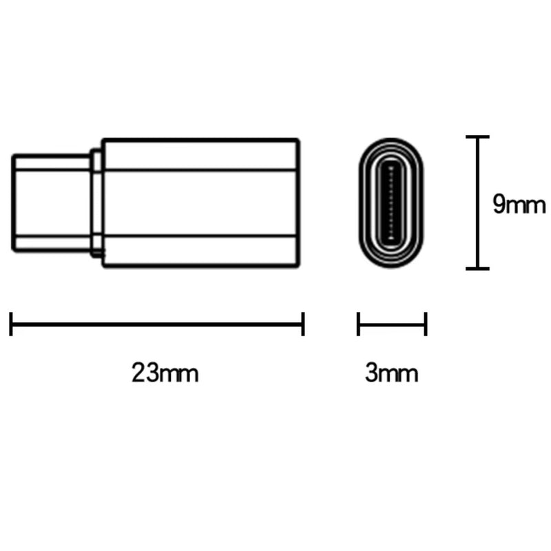 Adaptador Lightning Apple a USB-C. Transferencia de datos USB 2.0. Compatible con apple.