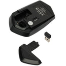Mouse inalámbrico 4G, compatible con laptops y PCs. Color negro. Ratón para computadora.