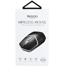 Mouse inalámbrico 4G, compatible con laptops y PCs. Color negro. Ratón para computadora.