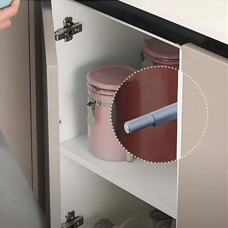 Amortiguador De Puertas madera Con Imán. Color Gris. Tope adhesivo De Cierre Suave Y Silencioso. Ideal para gabinetes. Rebounder.