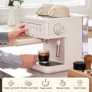 Máquina de café Espresso. Cafetera Multifuncional 20bar. Con espumador y pantalla táctil. Máquina de café.