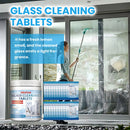 Limpiador de vidrios concentrado. Tabletas desengrasantes para limpieza de espejos, parabrisas y superficies de cristal. (Pack de 20 pastillas)