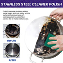 Limpiador de acero inoxidable. Elimina Óxido, Grasa y Manchas. Pasta limpiadora 100g.