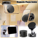 Soporte para telefono con chupas para cualquier superficie. Base para celular s magnetico y tiene succionadores activados por palanca