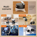 Soporte para telefono con chupas para cualquier superficie. Base para celular s magnetico y tiene succionadores activados por palanca